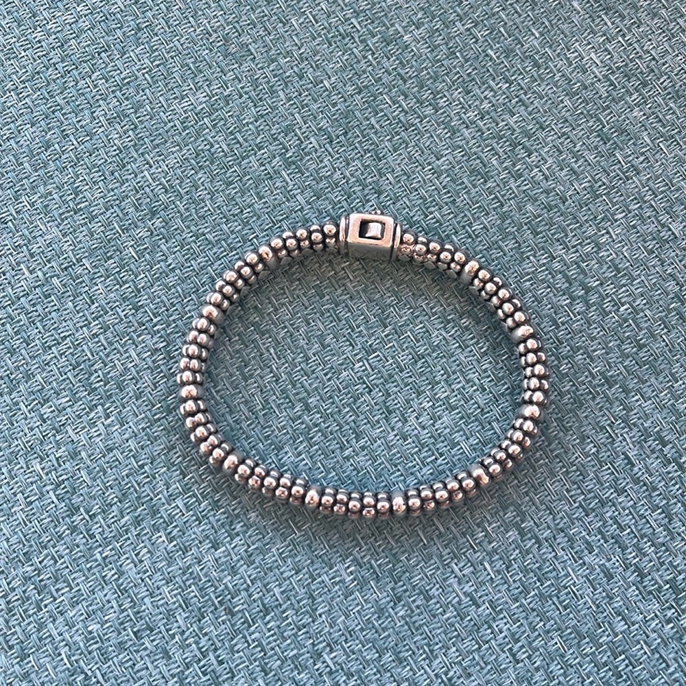 9mm Lagos caviar bracelet